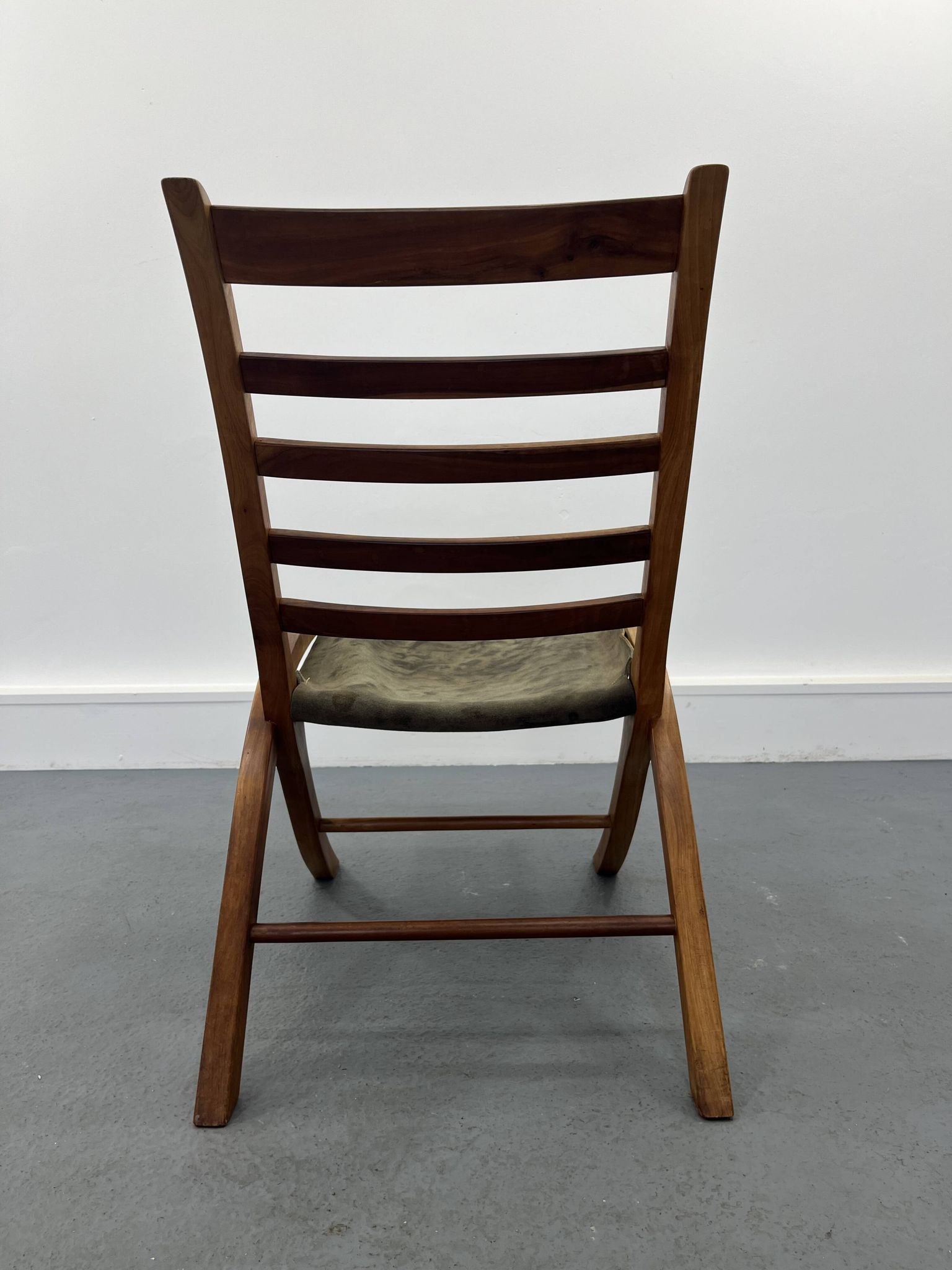 Chaise vintage en cuir, années 1970