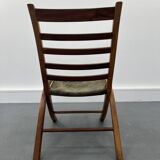 Leather vintage armchair, 1970s