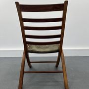 Chaise vintage en cuir, années 1970
