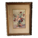 Watercolor on paper still life bouquet of flowers by Beutizzy 1907