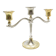 Three-branched plated candlestick, France of the south of the 20th century