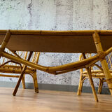 Rattan lounge