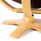 Fauteuil skippers des années 70 chêne