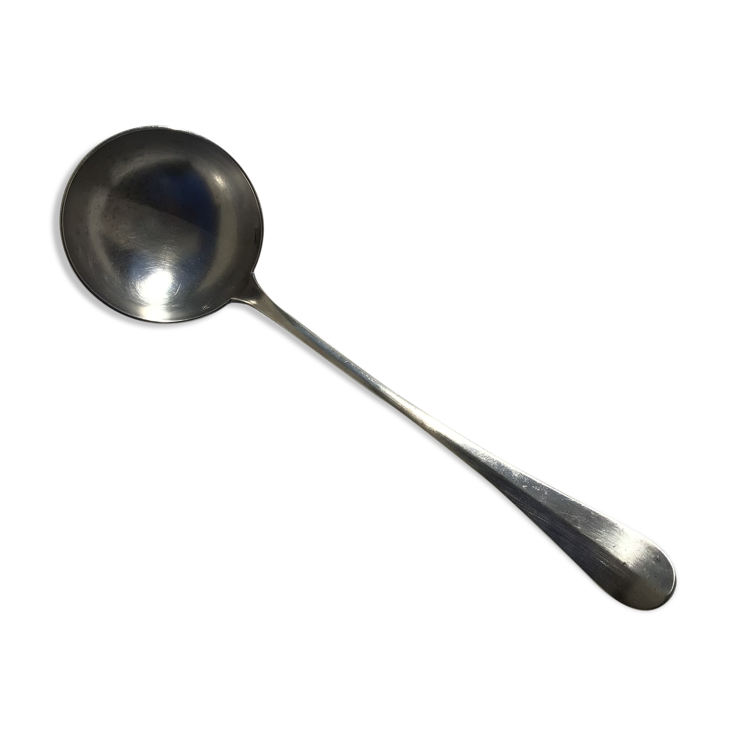 Louche Christofle monogram AB silver-plated antique