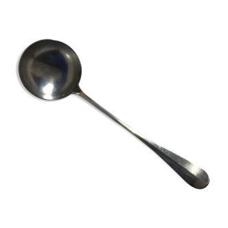 Ladle Christofle monogram AB silver metal old