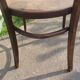 Fauteuil de bureau bois courbé baumann début 20 ème