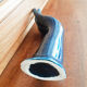 Hand blue jewelry holder, ring, soliflore , vintage French , 50s