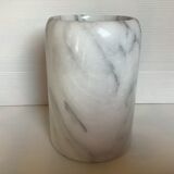 Gray marble vase