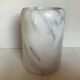 Grey marble vase