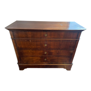 Commode noyer fin 19eme