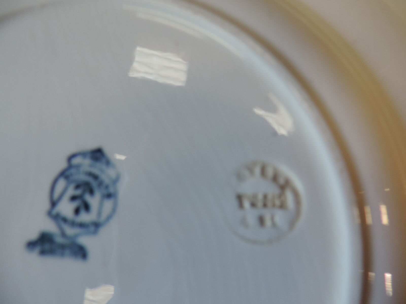 Lot of six plates 19th