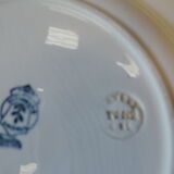 Lot of six plates 19th