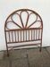 Rattan headboard
