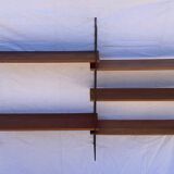 1960s String shelf in teak and metal