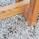 Solid elm bench from the 70s