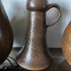 Collection de trois vases en grès  Rudi Stahl Studio Pottery 1970