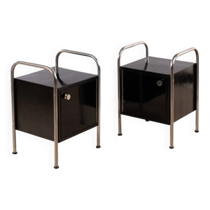 Tables de chevet Bauhaus - paire