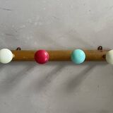 Vintage wall coat rack