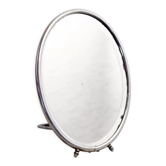 Miroir de barbier biseauté