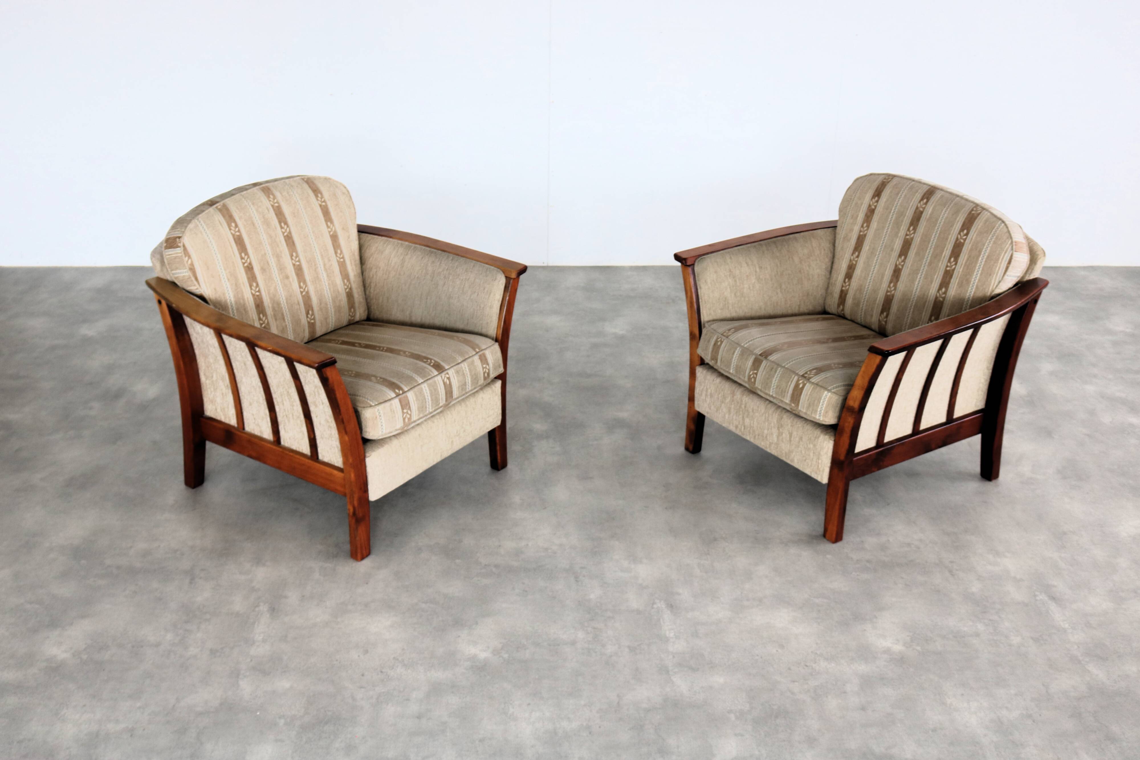 Vintage armchairs | easy chairs | 60s | sweden
