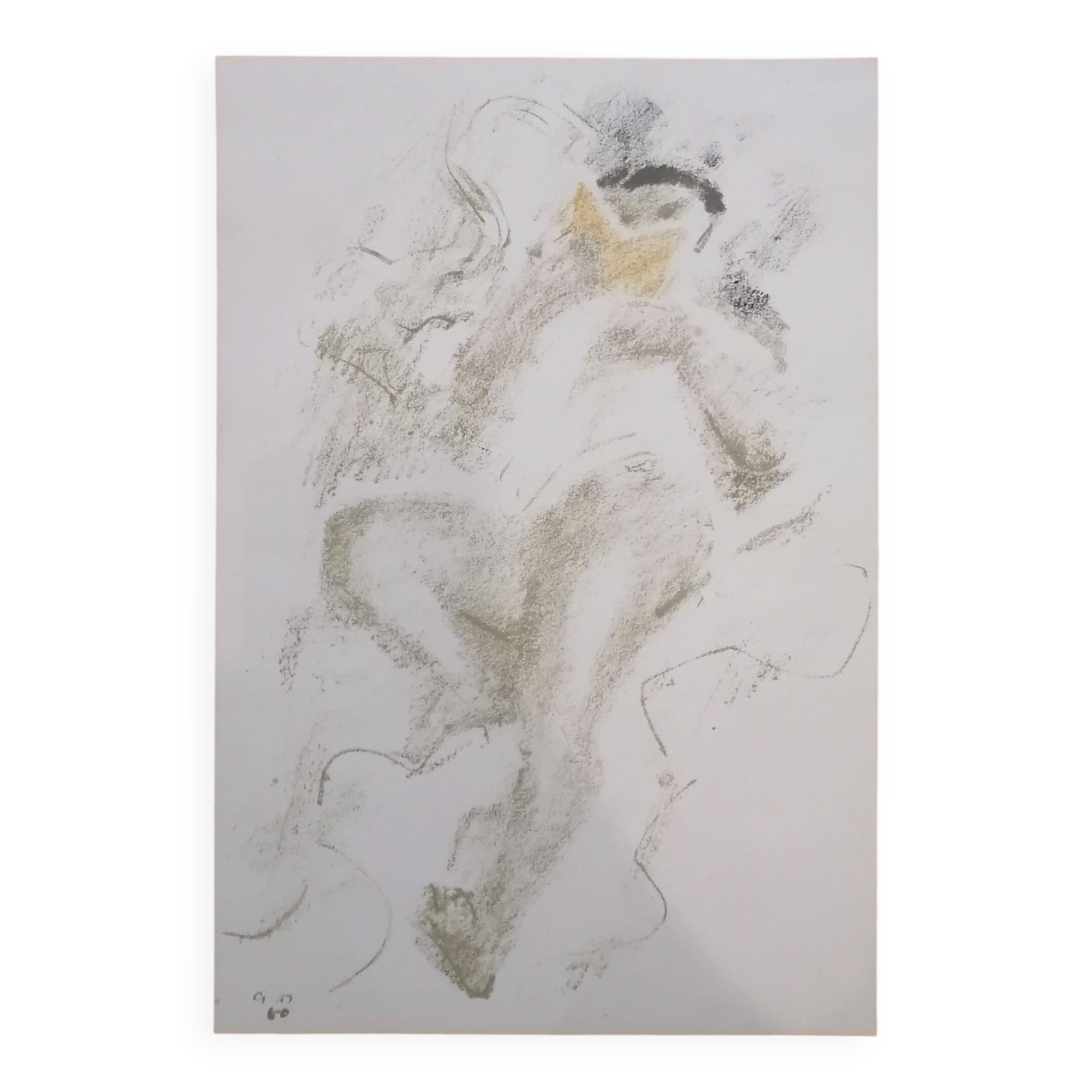 André Masson (1896–1987) – The Reader, original signed lithograph, Paris