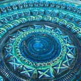 Large Rimini Blue bowl from the mid-century by Aldo Londi for Bitossi.