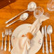 Silver cutlery for 12 guests
