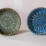 Scandinavian art pottery Birka bowls by Gunnar Nylund for Rörstrand, 1960s, set of 2