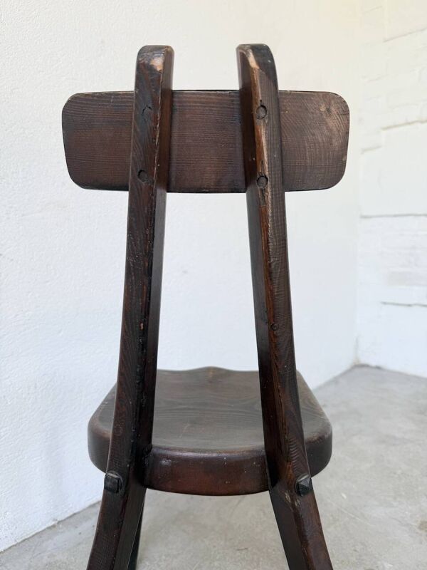 Chaise enfant brutaliste 1900