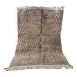 Handmade wool Berber rug 250x150 cm