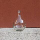Transparent demijohn 2 liters