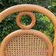 Sculptural bendwood side chair model