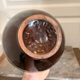 Vintage Glazed Ceramic Pot Vase Carstens Germany 1970