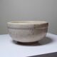Bowl, empty porch or decorative bowl in vintage 20th-century natural marble.