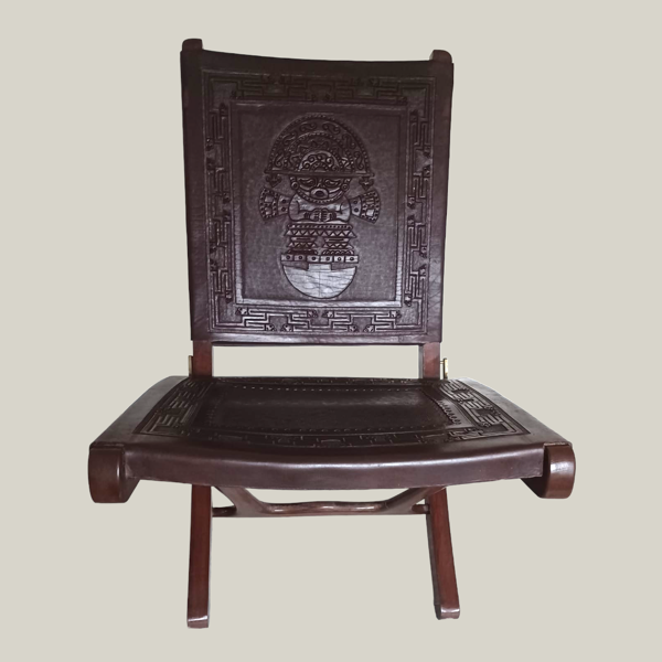 Chaise Angel I. Pazmino, Meubles De Estilo, Équateur 1964