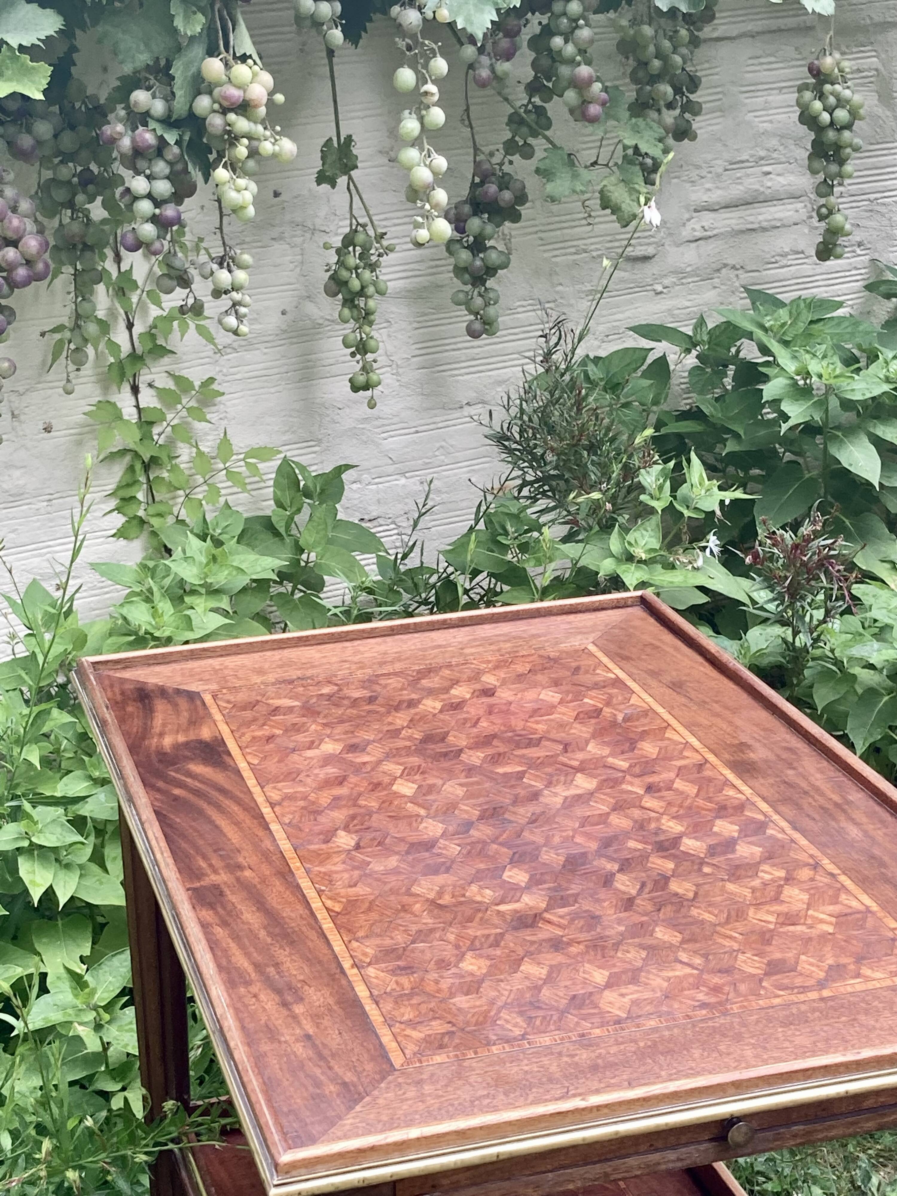 Tea table/Side table - Model making - Louis XVI