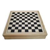 Wooden travel board game box (bayard brand)