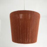 Orange wool lampshade