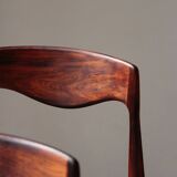 Set of 4 Scandinavian rosewood chairs – Otto Møller style | Vintage