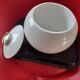 White ball ice bucket 1970