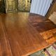 Round dining table Louis XVI style + 4 extensions