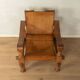 Brutalist Vintage Safari Armchair