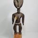 Koulango statuette, tribal art, Ivory Coast, carved wood, late 20th century