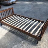 Vintage oak bed 1950