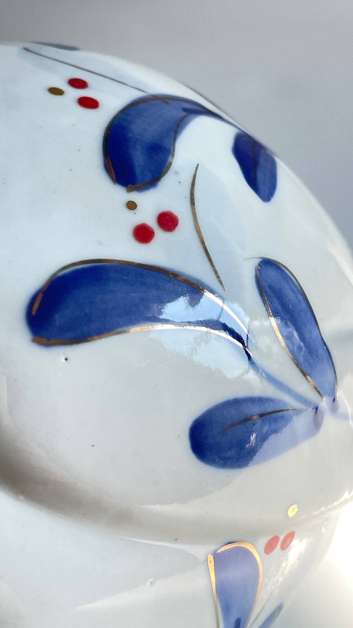Oiseau vintage en porcelaine chinoise
