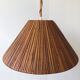 Vintage rattan hanging lamp