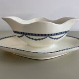 Salins iron clay sauceboat, Vincennes model