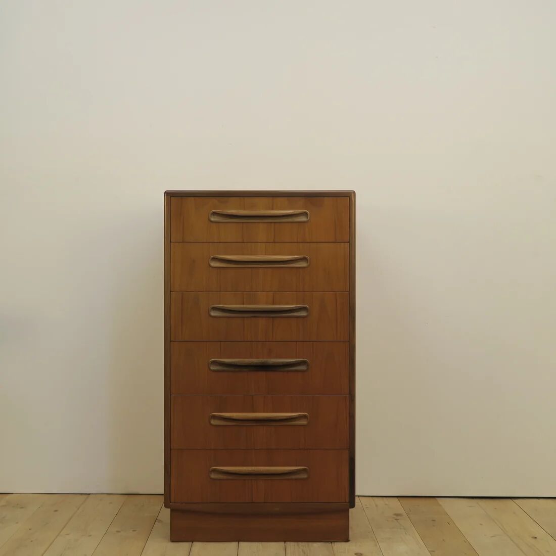High chest of drawers "Fresco" by Victor B. Wilkins for G-Plan, teak, England 1960