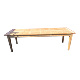 Spindle leg farm table