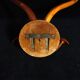 Double Art Nouveau Coat Hook in Bent Wood from Thonet